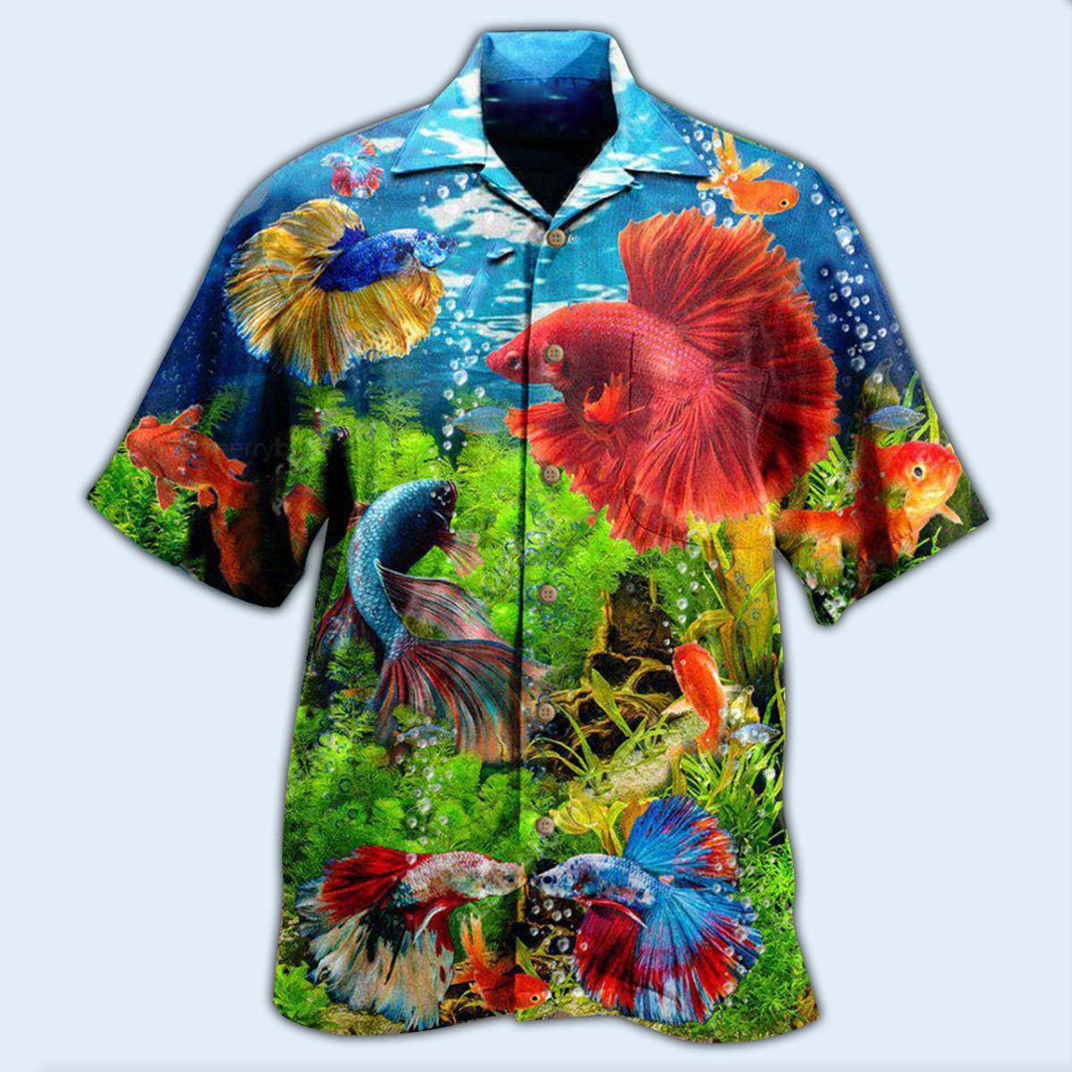 Fish It's Not Just A Hobby It Is My Treasure Aquarium Fresh - Hawaiian Shirt - Reefox