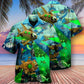 Fish Steampunk Ocean - Hawaiian Shirt - Reefox