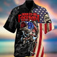 Fishing Hooked On Freedom America Freedom - Hawaiian Shirt - Reefox