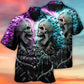 Skull Flaming Skull Style - Hawaiian Shirt - Reefox