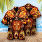Skull Flaming - Hawaiian Shirt - Reefox