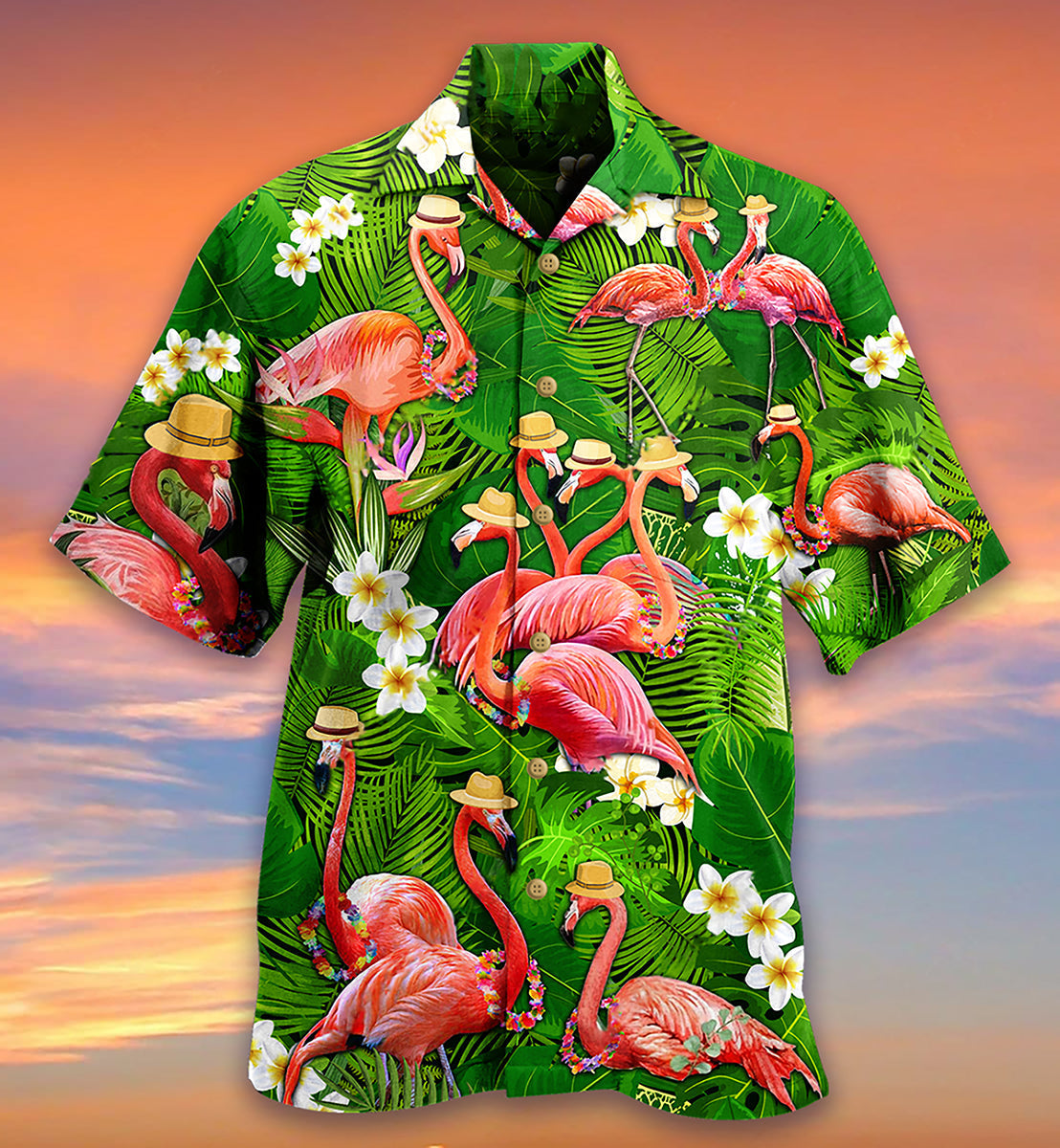 Flamingo Stand Tall And Be Fabulous - Hawaiian Shirt - Reefox