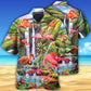Flamingo Beautiful Landscape - Hawaiian shirt - Reefox