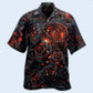 Rose Flowers Life Is Like Burning Rose - Hawaiian Shirt - Reefox