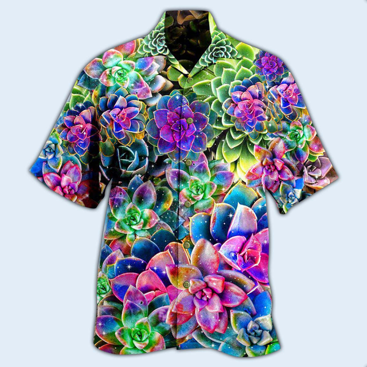 Succulent Flowers Succulents Are Planttastic - Hawaiian Shirt - Reefox