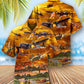 Combat Aircraft Crashing Is What's Dangerous Fire War - Hawaiian Shirt - Reefox