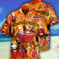 Food Hot Chilling and Grilling BBQ Party - Hawaiian Shirt - Reefox