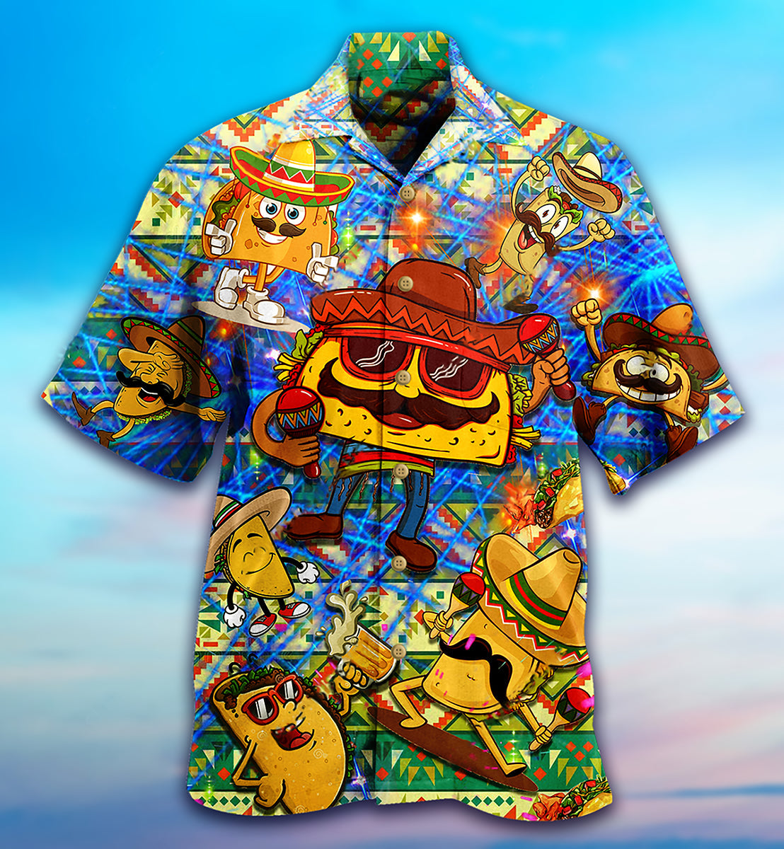 Food Let's Taco Bout How Awesome You Are Funny - Hawaiian Shirt - Reefox