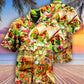 Food Life Is Better With Burrito Delicious Meal - Hawaiian Shirt - Reefox
