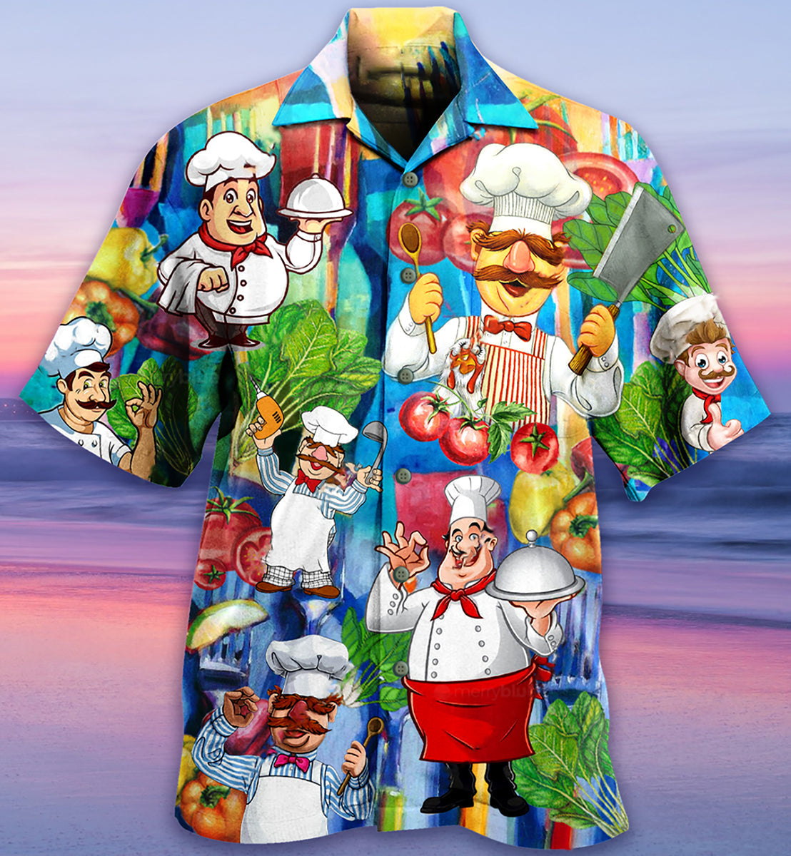 Chef Once You Put My Meat In Your Mouth You're Going To Want To Swallow - Hawaiian Shirt - Reefox