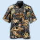 Dinosaur Fossils Collection - Hawaiian Shirt - Reefox
