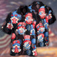 Gnome America Independence Day Fourth of July - Hawaiian Shirt - Reefox
