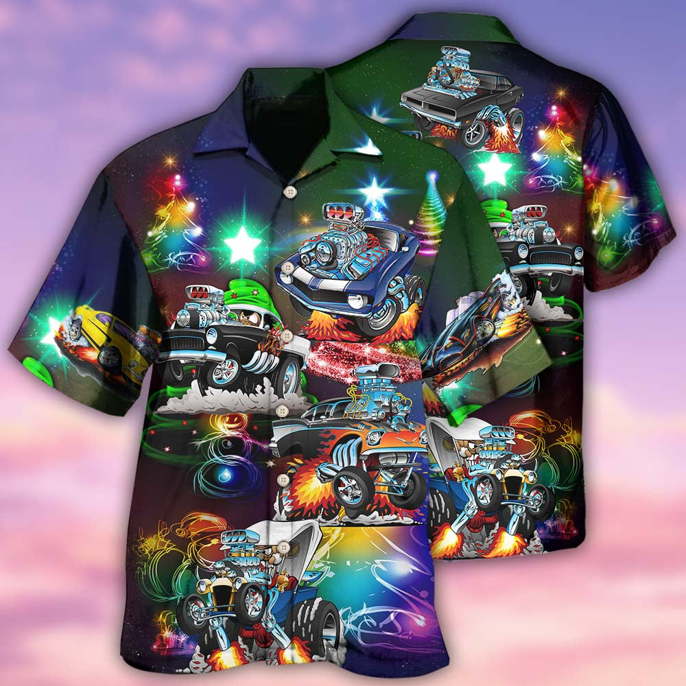 Car Stunning Merry Christmas - Hawaiian Shirt - Reefox