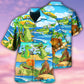 Crocodile Love Life Funny - Hawaiian Shirt - Reefox