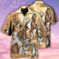 Native American Horse - Hawaiian Shirt - Reefox