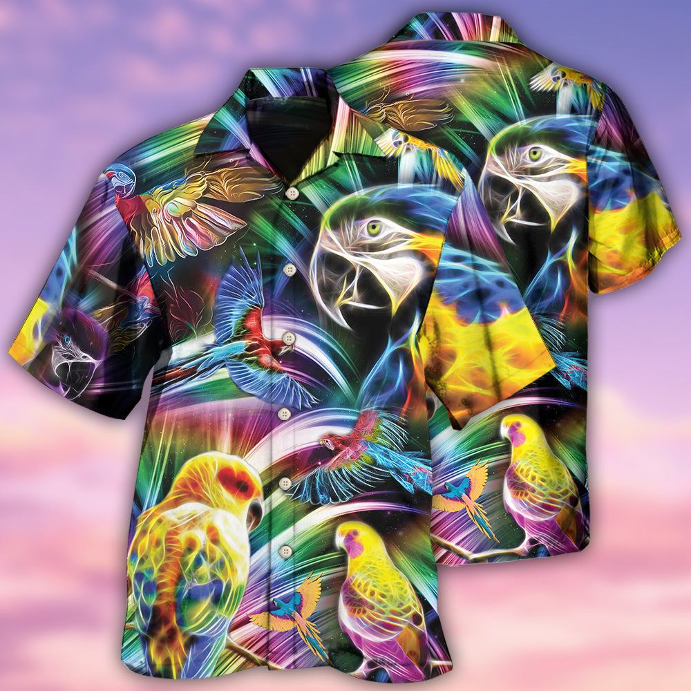 Parrot Love Life Nice - Hawaiian Shirt - Reefox