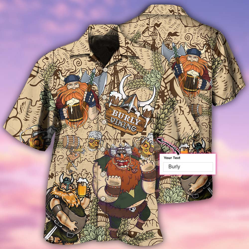Viking Victory Style Personalized - Hawaiian Shirt - Reefox