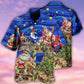 Christmas Night Santa's Toy Workshop - Hawaiian Shirt - Reefox