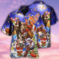 Cowboy Happy And Merry Christmas - Hawaiian Shirt - Reefox