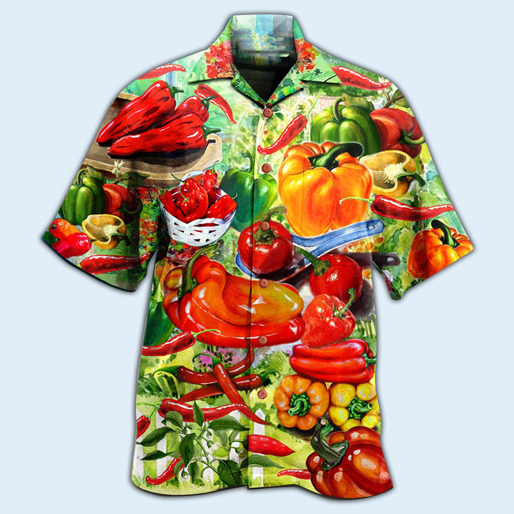Fruit Chili And Bell Pepper - Hawaiian Shirt - Reefox