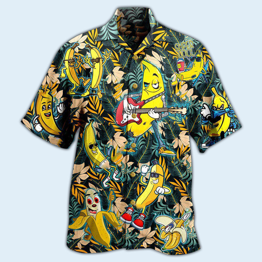Fruit Banana Happy - Hawaiian Shirt - Reefox