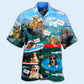 Dogs And Cats Funny Team - Hawaiian Shirt - Reefox