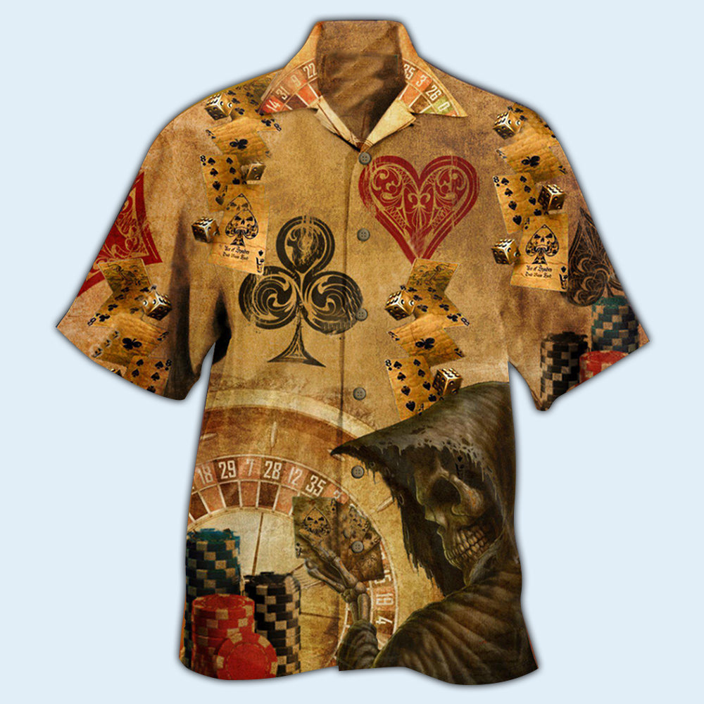 Gambling Dead Mans Hand - Hawaiian Shirt - Reefox