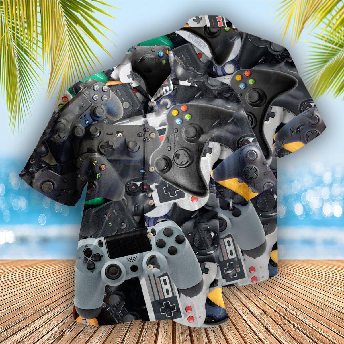 Game Let Beat Level With Game - Hawaiian Shirt - Reefox