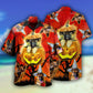 German Shepherd Dog Cute Halloween - Hawaiian Shirt - Reefox