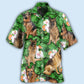 German Shepherd Dog Lover Tropical Life Cool Style - Hawaiian Shirt - Reefox