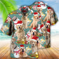 Golden Retriever Merry Christmas - Hawaiian Shirt - Reefox