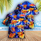 Fish Goldfish In The Galaxy - Hawaiian Shirt - Reefox