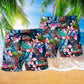 Golf Floral Tropical Life - Beach Short Reefox - Owls Matrix LTD