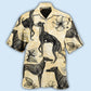 Greyhound Tropical Floral I Love That - Hawaiian Shirt - Reefox