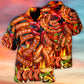 BBQ Hot Grilled Sausage Style - Hawaiian Shirt - Reefox