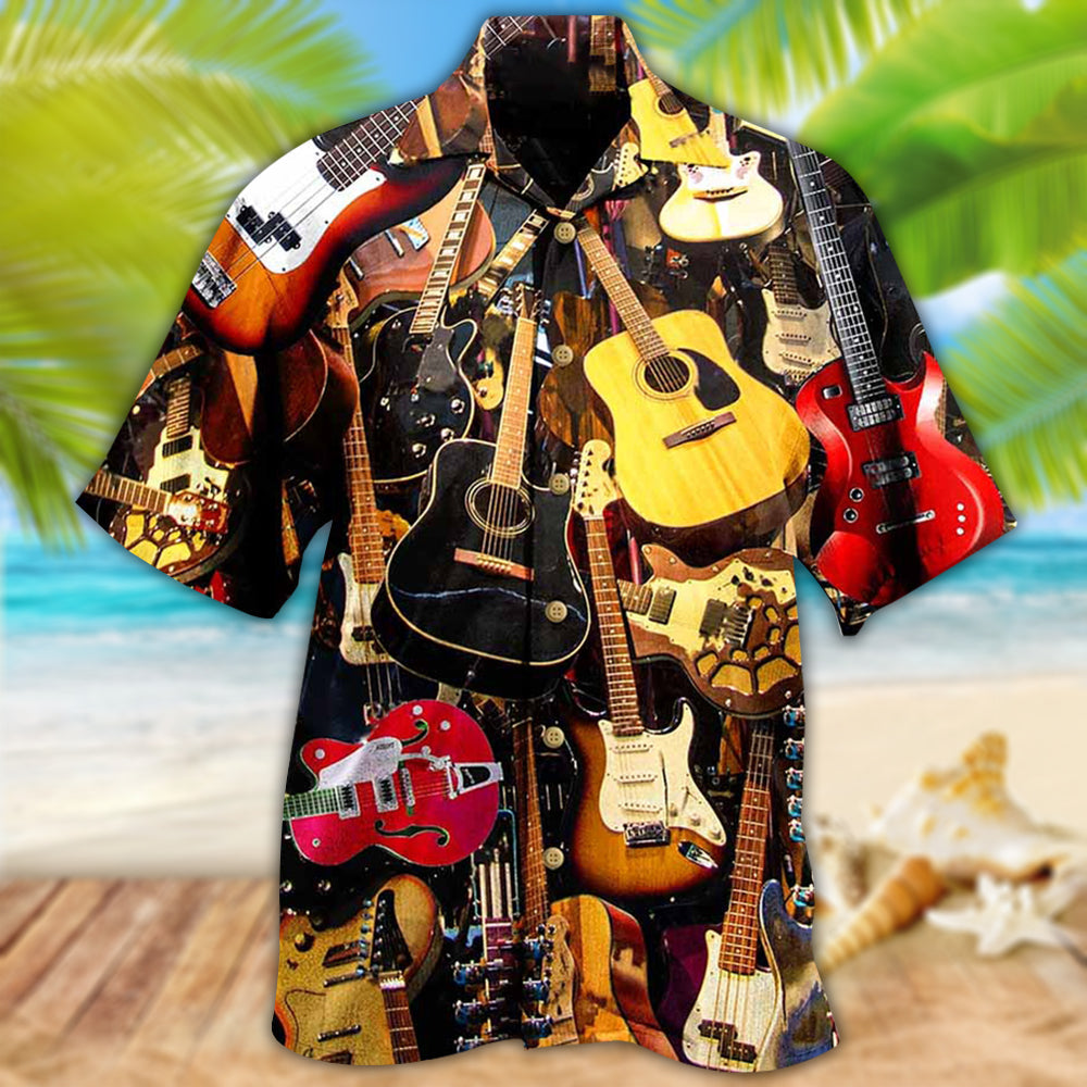 Guitar Music You Can Have Guitar - Hawaiian Shirt - Reefox