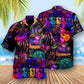 Guitar My Cats And I Play Guitars We Destroy Silent - Hawaiian Shirt - Reefox