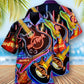 Guitar Our Hearts Have Beats - Hawaiian Shirt - Reefox