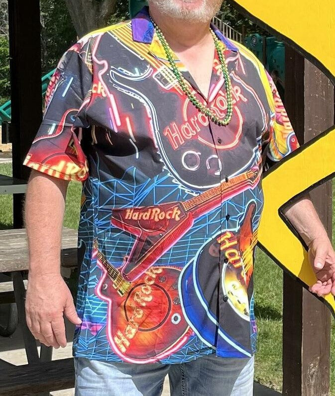 Guitar Our Hearts Have Beats - Hawaiian Shirt - Reefox