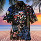 America Skull Pride Cool Style - Hawaiian Shirt