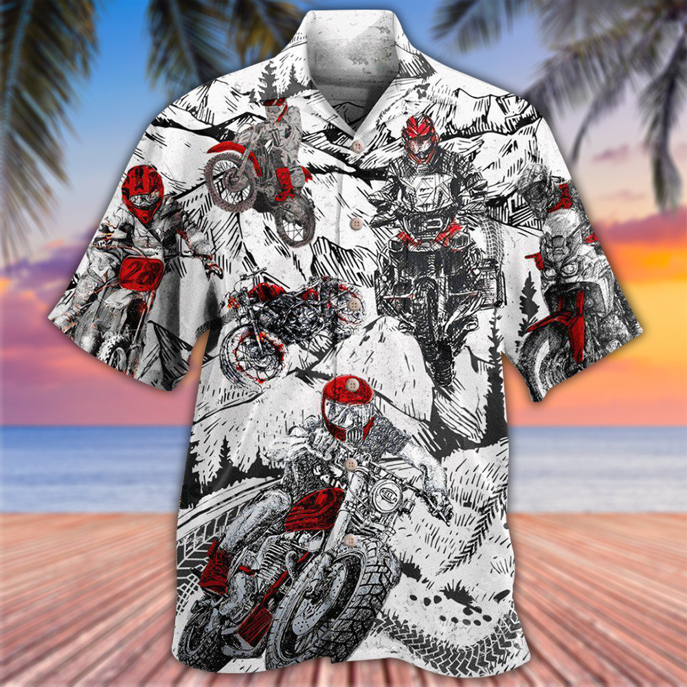 Motorcycle What Is Life I'm So Happy - Hawaiian Shirt - Reefox