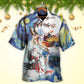 Christmas Friendly Santa With Animals - Hawaiian Shirt - Reefox