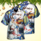Christmas Friendly Santa With Animals - Hawaiian Shirt - Reefox