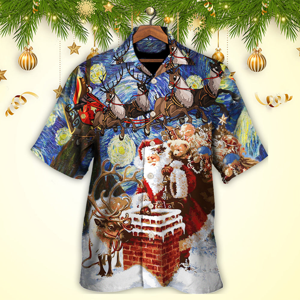Christmas Santa Coming For You - Hawaiian Shirt - Reefox