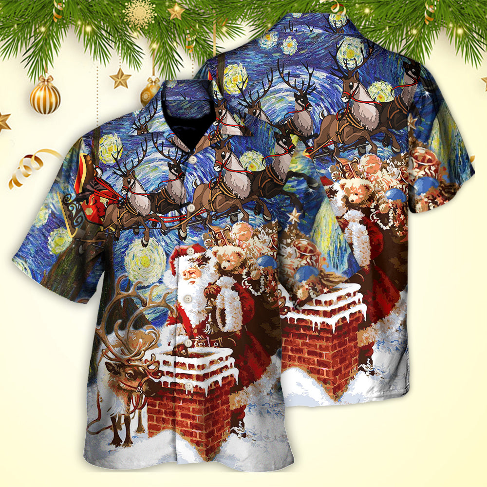 Christmas Santa Coming For You - Hawaiian Shirt - Reefox