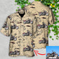 Motorcycle Desert Catus Mountain Flower Custom Photo - Hawaiian Shirt - Reefox