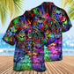 Hippie Alien Peace Color Stunning - Hawaiian Shirt - Reefox