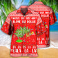 Cat Wreck The Tree Christmas Red Style - Hawaiian Shirt - Reefox
