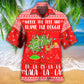 Cat Wreck The Tree Christmas Red Style - Hawaiian Shirt - Reefox