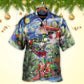 Christmas The Gift Train Arrives At The Wharf - Hawaiian Shirt - Reefox